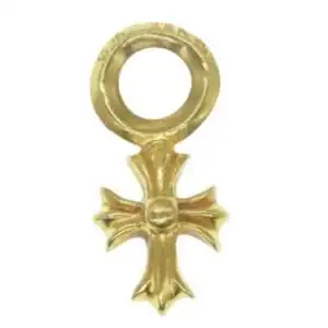 CHROME HEARTS クロムハーツ ペンダントトップ 22K INVRTD CH PLS