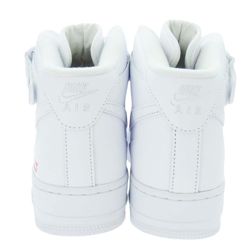 シュプリーム × Nike 24AW FZ8784-100 Air Force 1 Mid White 買取実績 画像