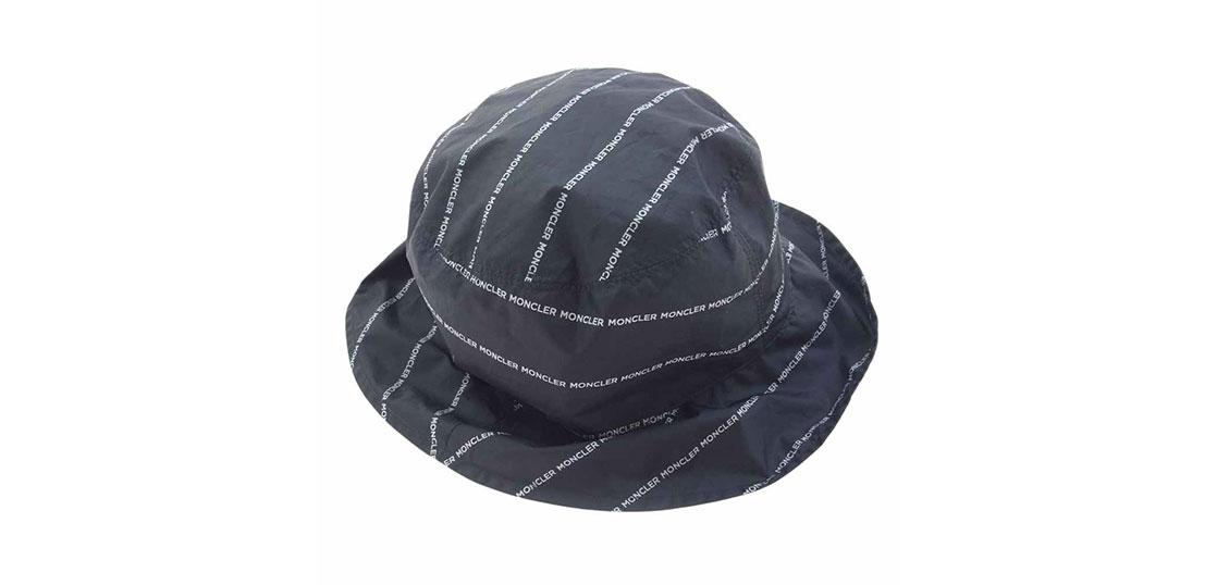 モンクレール ロゴ ナイロン リバーシブル バケット ハット 帽子 買取実績