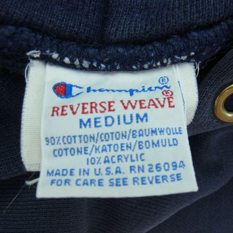 チャンピオン USA製 ヴィンテージ 90s REVERSE WEAVE AVALON NAVY スウェット 買取実績 画像