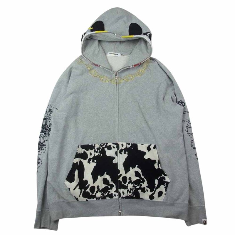 アベイシングエイプ TIGER FULL ZIP HOODIE パーカー 買取実績 画像