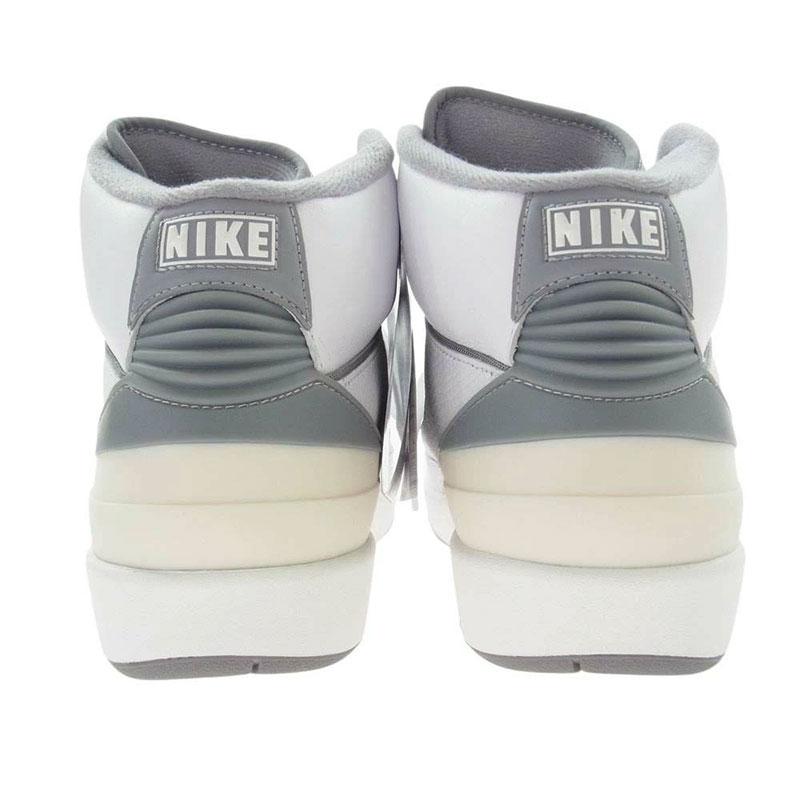 ナイキ DR8884-100 Air Jordan 2 White and Cement Grey ハイカット スニーカー 買取実績 画像