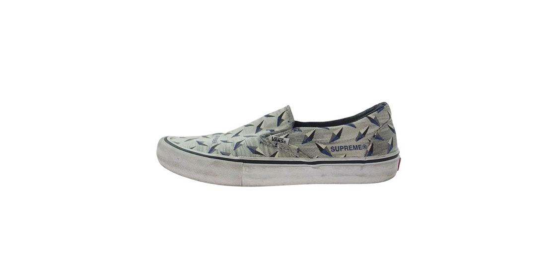 シュプリーム × Vans 19SS Diamond Plate Slip-On Pro ダイヤモンド プレート スリッポン プロ スニーカー 買取実績