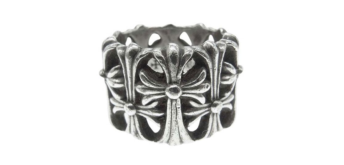 クロムハーツ CEMETERY クロス リング 買取実績