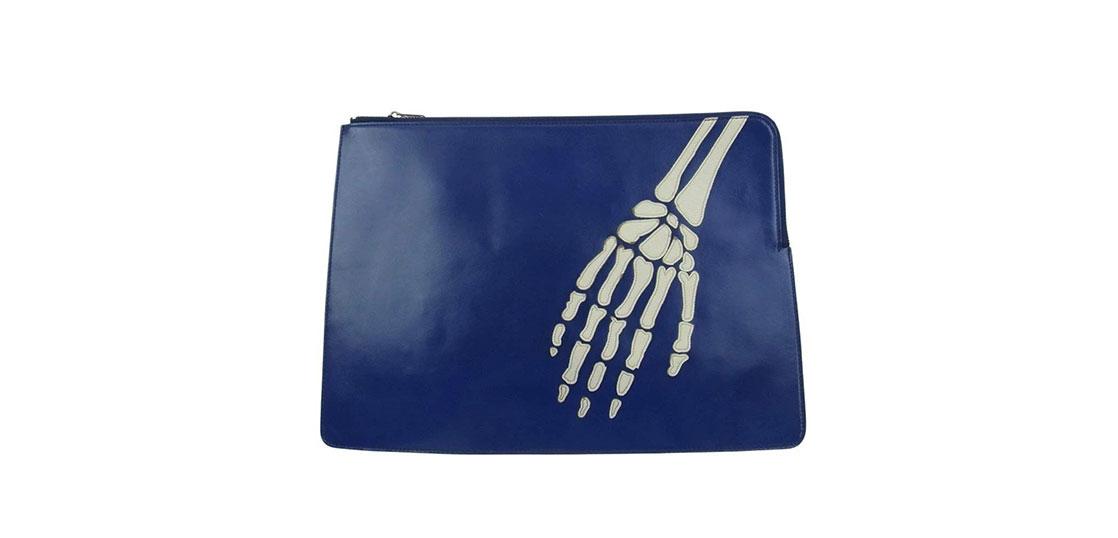 アンダーカバー 13AW ボーンパッチ レザー クラッチバッグ 買取実績