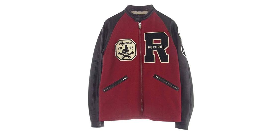 ヒステリックグラマー 0234AB07 ROCK'N ROLL シングルBZ ワッペン付 袖