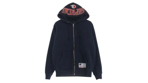 シュプリーム 17AW CHAMPION Arc Logo Zip Up Hooded Sweat Shirt スウェットシャツ パーカー 買取実績