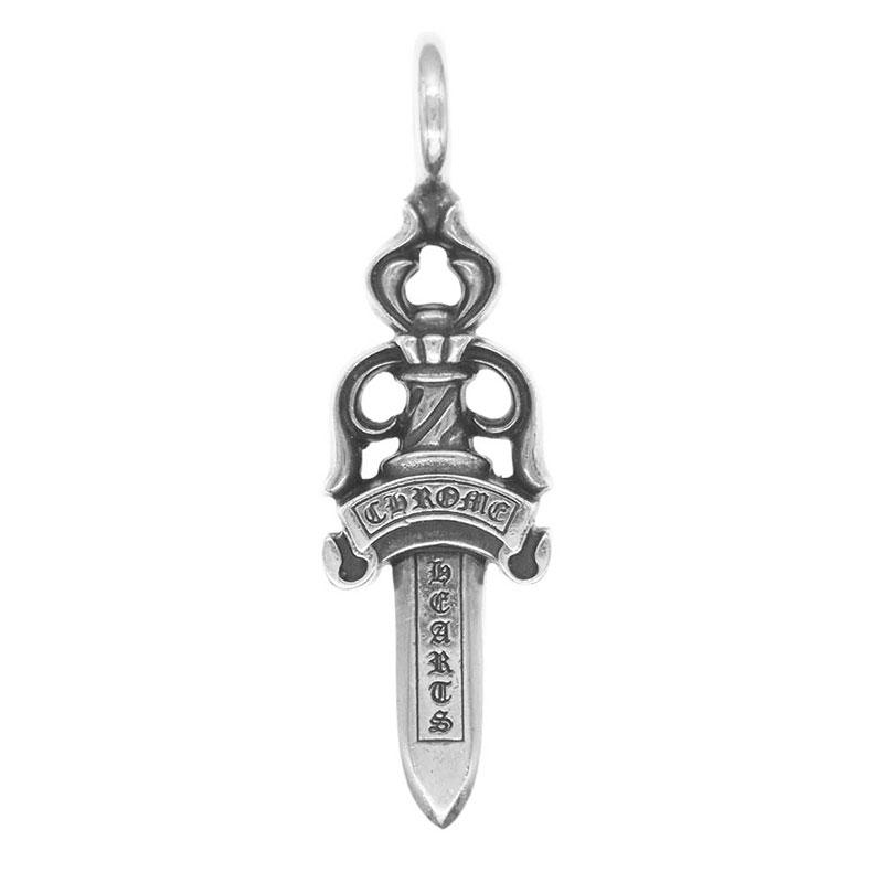 クロムハーツ（原本無）DOUBLE DAGGER ペンダント ネックレス トップ 買取実績 画像