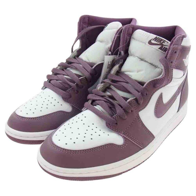 ナイキ DZ5485-105 Air Jordan 1 Retro High OG Mauve スニーカー 買取実績 画像