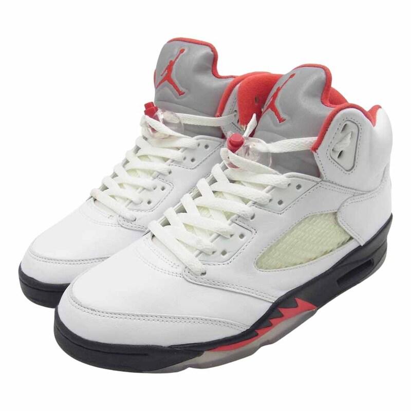 ナイキ Air Jordan 5 Retro Fire Red DA1911-102 買取実績 画像