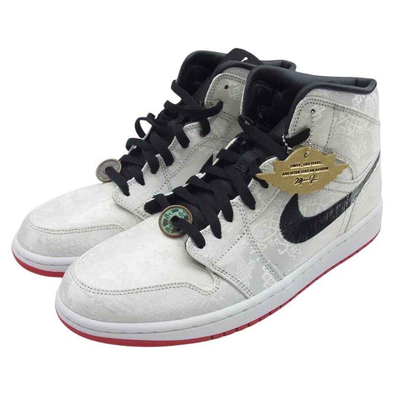 ナイキ × CLOT Air Jordan 1 Mid SE Fearless CU2804-100 買取実績 画像