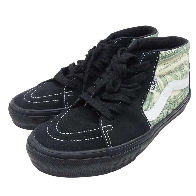 シュプリーム × VANS 23SS VN0A5FCGBMA ダラー スケートグロッソ ミッドカット スニーカー 買取実績 画像