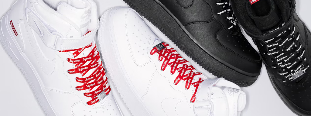 Supreme×NIKE Air Force 1 Mid　画像