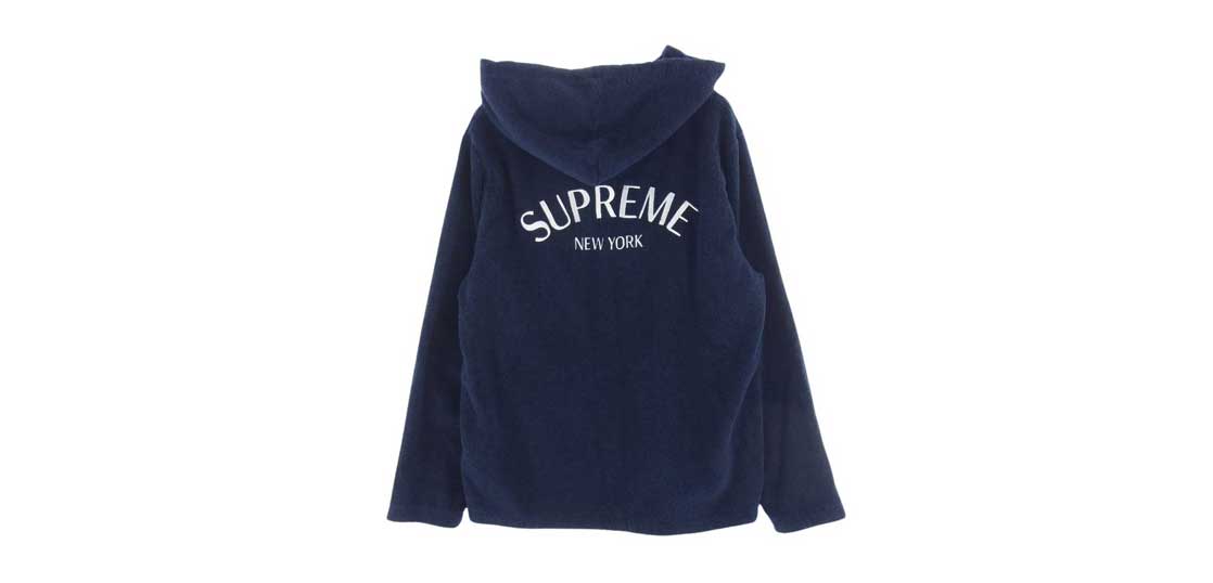 シュプリーム 16SS テリー ジップアップ スウェット パーカー 買取実績