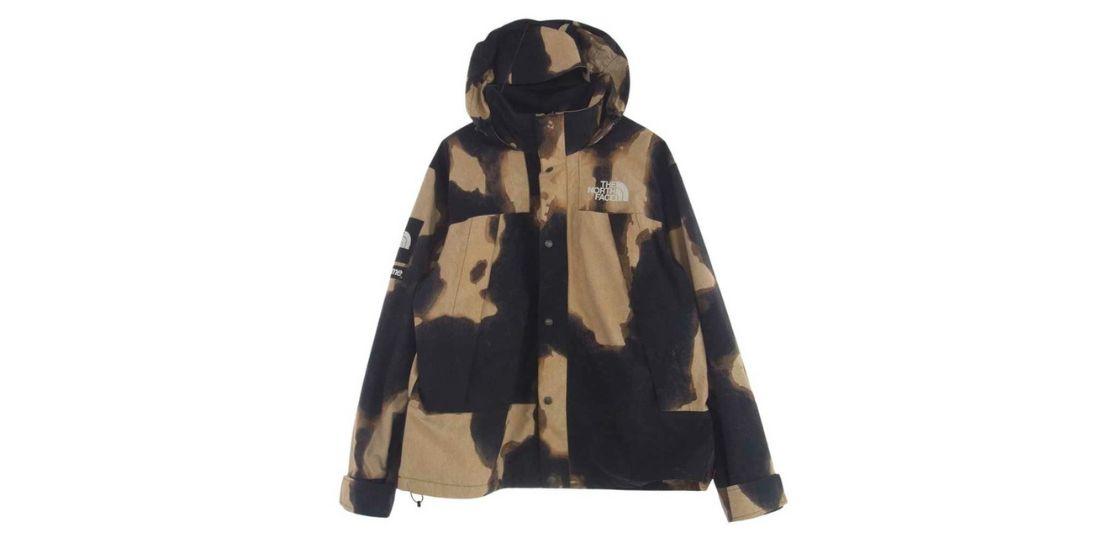 シュプリーム × The North Face 21AW NP52100I Bleached Denim Print Mountain Jacket 買取実績