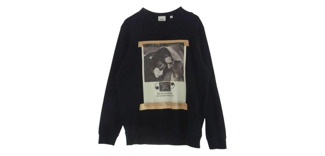 バーバリー 8009976 アーカイブ キャンペーン プリント コットン スウェットシャツ 買取実績