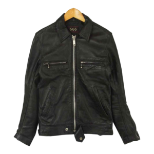 666 トリプルシックス シングルライダースジャケット  買取実績