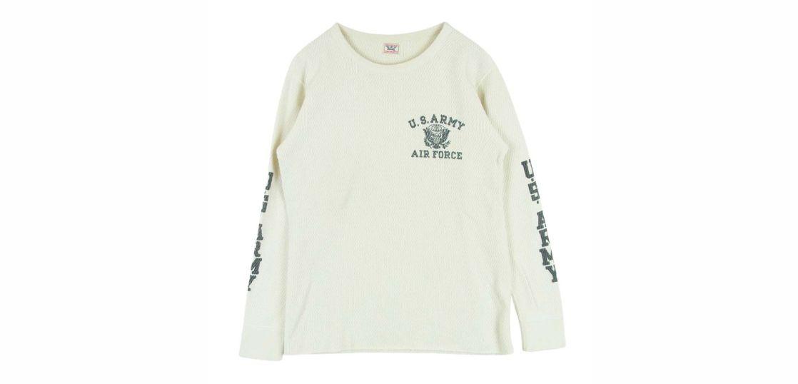 リアルマッコイズ U.S. AIR FORCE USAF ロゴ プリント 長袖 カットソー  買取実績