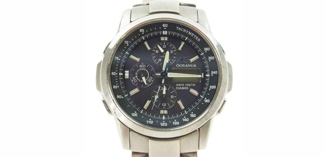 CASIO OCEANUS OCW-500TDJ ソーラー電波時計 OCEANUS OCW-500TDJ-7AJF - トケイノヲト
