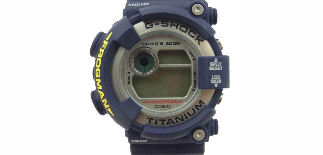 カシオ ジーショック DW-8200NK-2JR FROGMAN フロッグマン 腕時計 買取実績