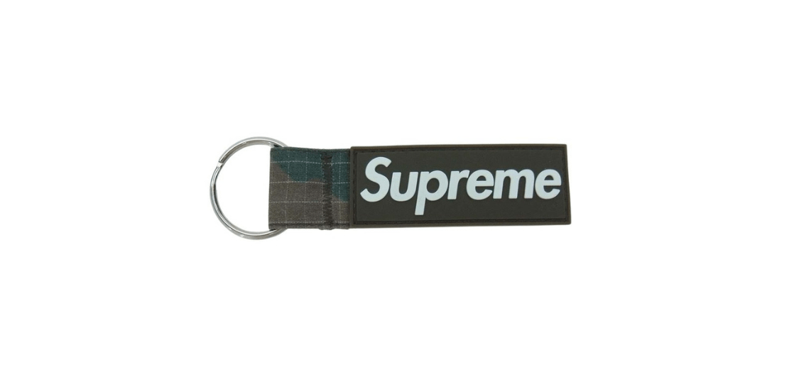 シュプリーム 24SS Ripstop Keychain Woodland Camo 買取実績