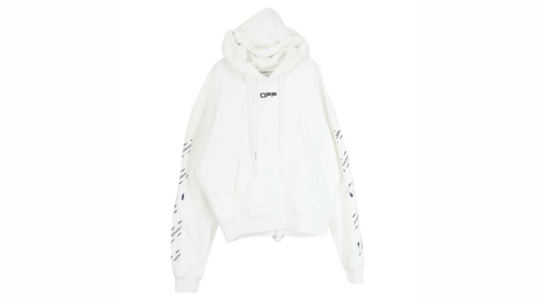 オフホワイト OMBB037S20E30003 Airport Tape Arrows Diag Hoodie オーバー フーディー パーカー 買取実績