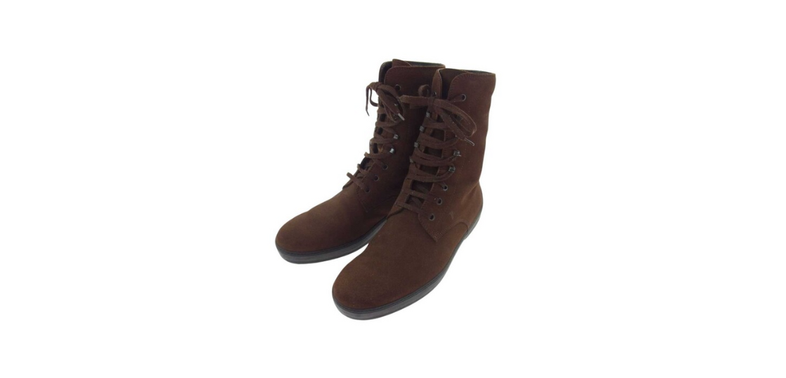 トッズ スエード レースアップ ミドル ブーツ  買取実績