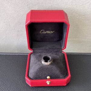 カルティエ K18WG ホワイトゴールド ラブリング 買取実績
