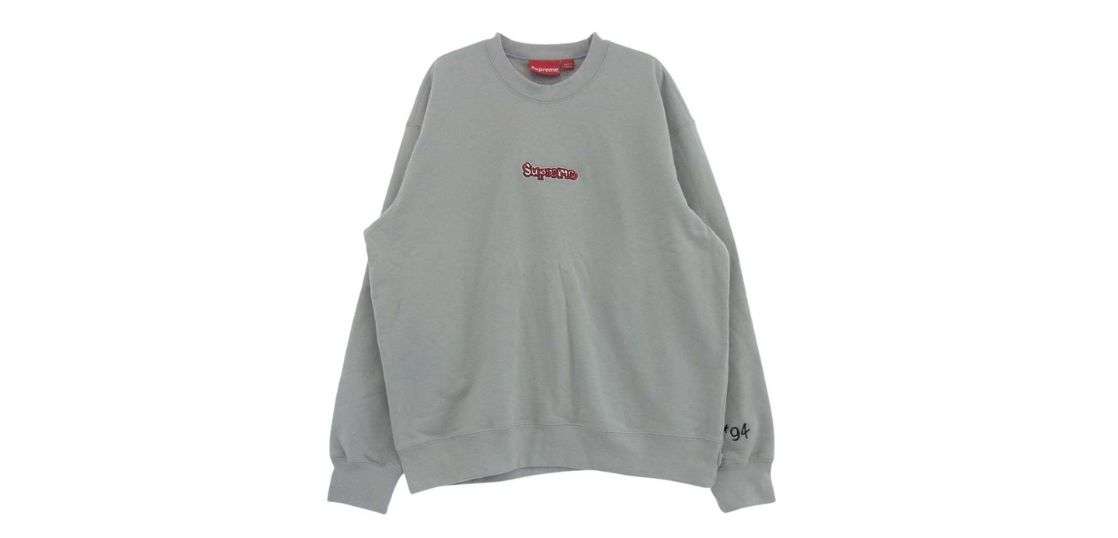 シュプリーム 21SS Gonz Logo Crewneck Grey スウェット買取実績