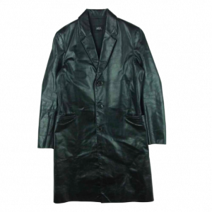 A.P.C. アーペーセー オールド カウレザー チェスター コート買取実績