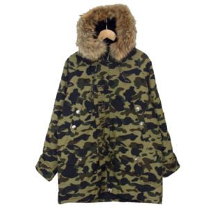 アベイシングエイプ 17秋冬 N-3B 1st カモ ジャケット 買取実績