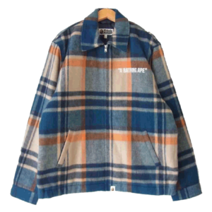 アベイシングエイプ チェック ジップ ブルゾン ジャケット 買取実績