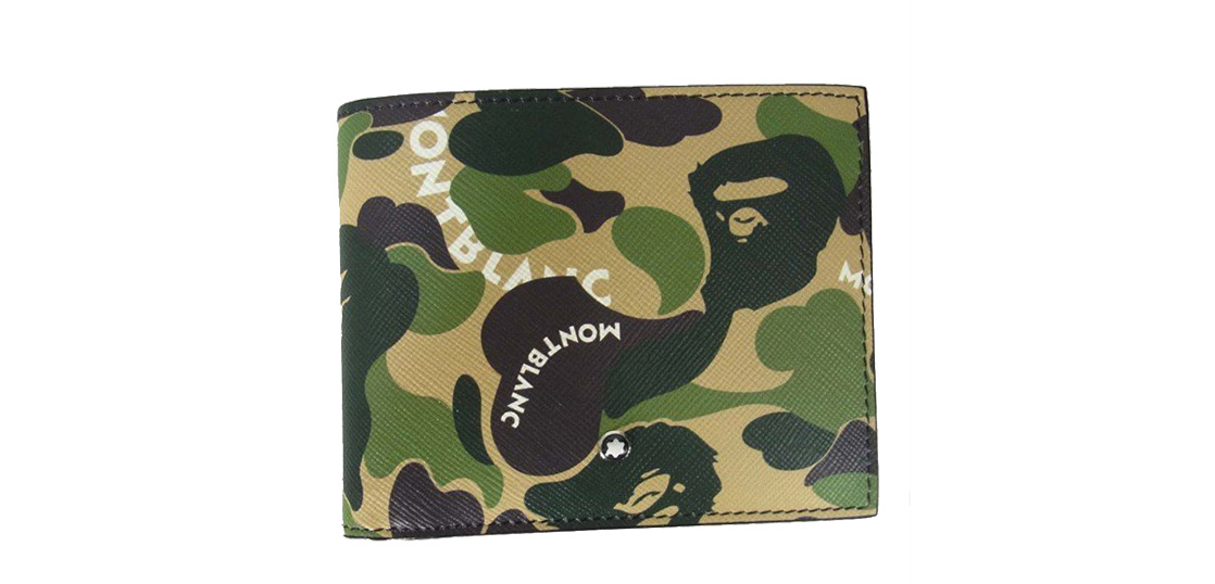 アベイシングエイプ × モンブラン 財布 ウォレット 買取実績