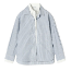 アクネストゥディオズ 25AW AC0769 LAYERED BUTTON-UP SHIRT レイヤードシャツ 画像