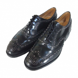 チャーチバーウッドスタッズレザーシューズ買取実績