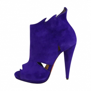 Christian Louboutin クリスチャンルブタン Belfeconica 120 カットアウト スエード ブーティ買取実績