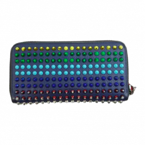 クリスチャンルブタン MPANETTONE WALLET SPIKE マルチカラースパイクスタッズラウンドジップロングウォレット買取実績