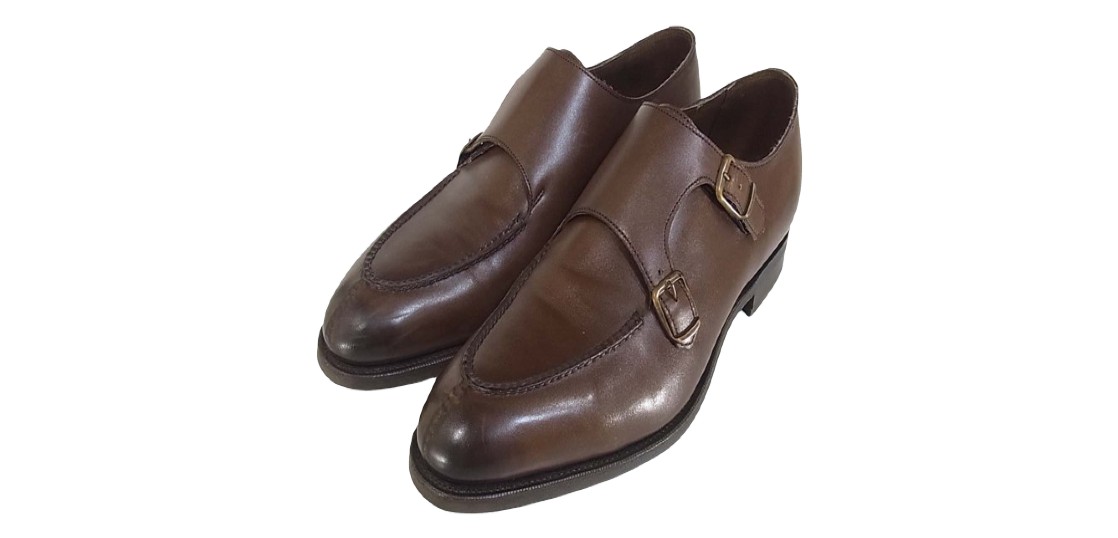 エドワードグリーンフルハム LAST E82 ダブルモンクシューズ買取実績