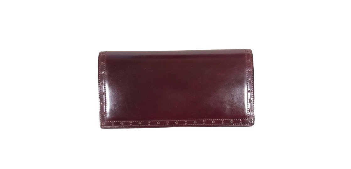 ガンゾ コードバンレザー長財布 買取実績