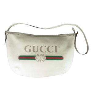 グッチプリントハーフムーンホーボーファスナーGGロゴメッセンジャー買取実績