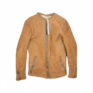 インカネーションホースレザノーカラースパイラルアームモトブルゾン 買取実績