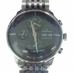 ユンハンス マイスタークロノスコープ自動巻きクロノグラフ J880.1買取実績