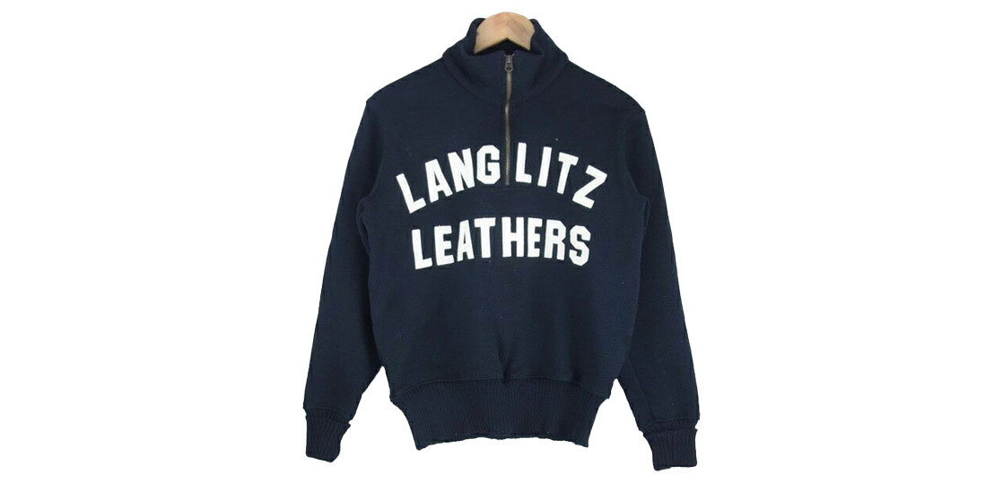 ラングリッツレザーズディーエンハーフジップロゴプルオーバーニット買取実績