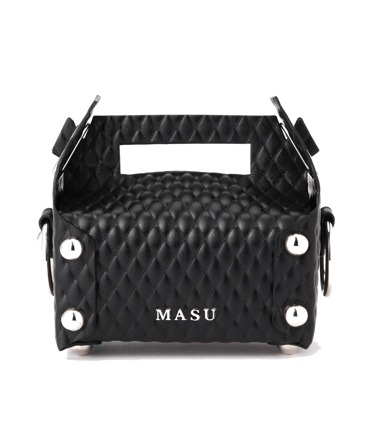 MASU 2025SS 2025年新作 LEATHER CAKE MINI BAG ケーキバッグ 画像