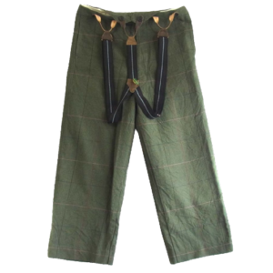 ポールハーデン サスペンダー付きチェックパンツ買取実績