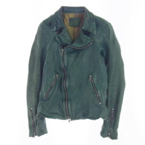 バックラッシュ 1175-02 タンニン カーフ 製品染め レザー ダブルライダースジャケット 買取実績