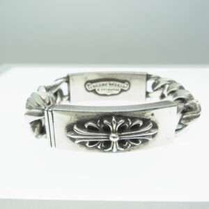 クロムハーツ DBL FLRL DGGR フローラルクロス ダガー ダブル ID ブレスレット 買取実績