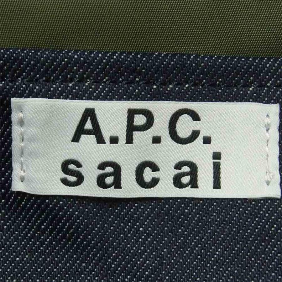 Sacai -A.P.C. -Holly-denim nylon-210422商品画像