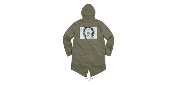 Supreme×AKIRAコラボ AKIRA/Supreme Fishtail Parka 画像