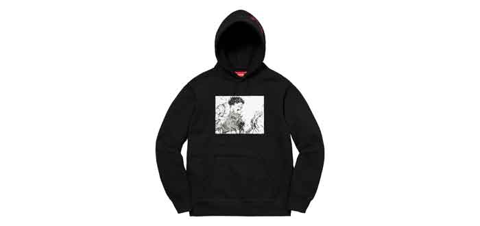 Supreme×AKIRAコラボ AKIRA/Supreme Arm Hooded Sweatshirt 画像